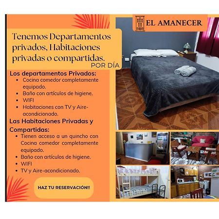 Hostel El Amanecer Puerto Iguazú Buitenkant foto